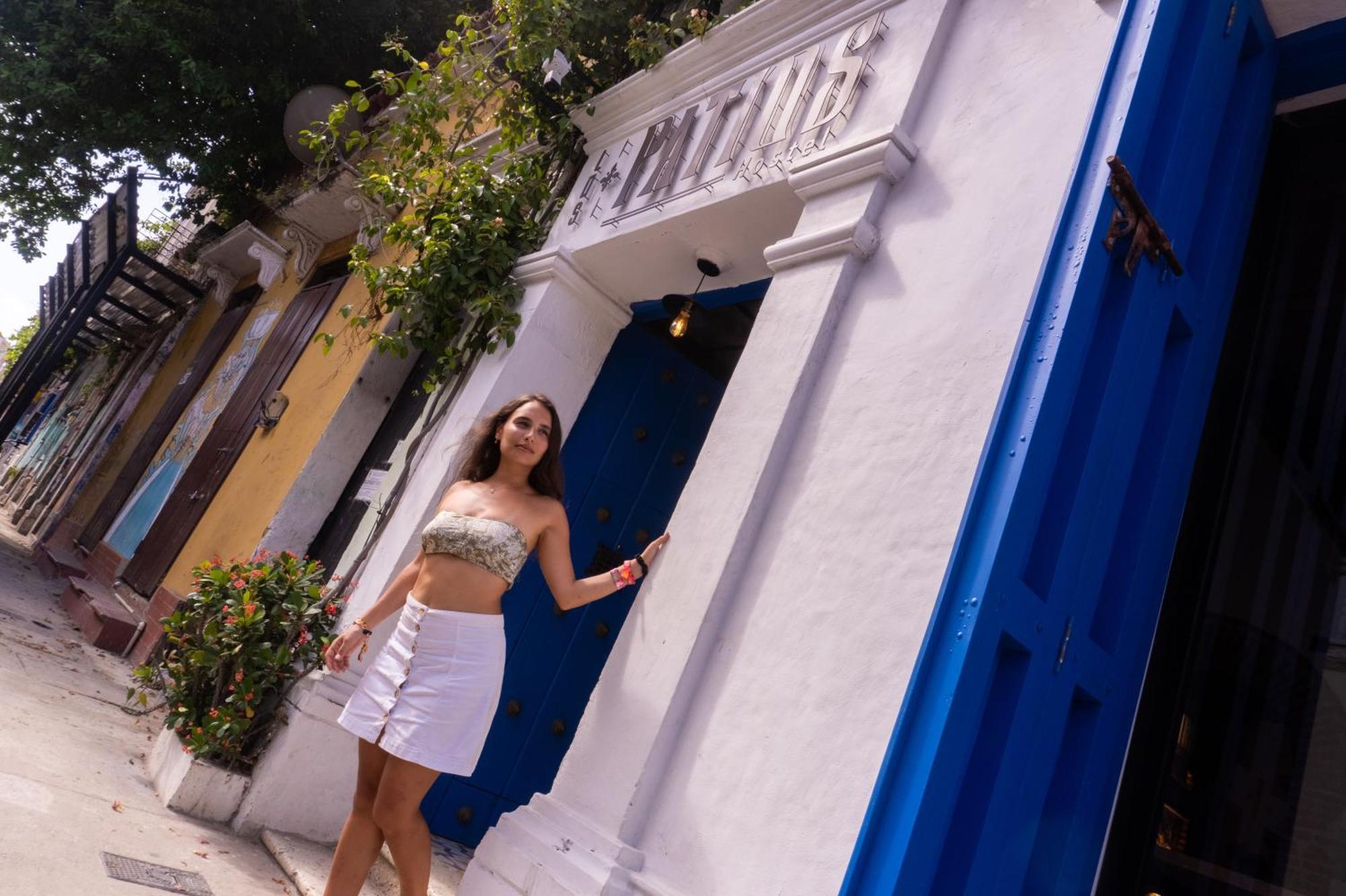 Los Patios Hostel Cartagena Eksteriør billede
