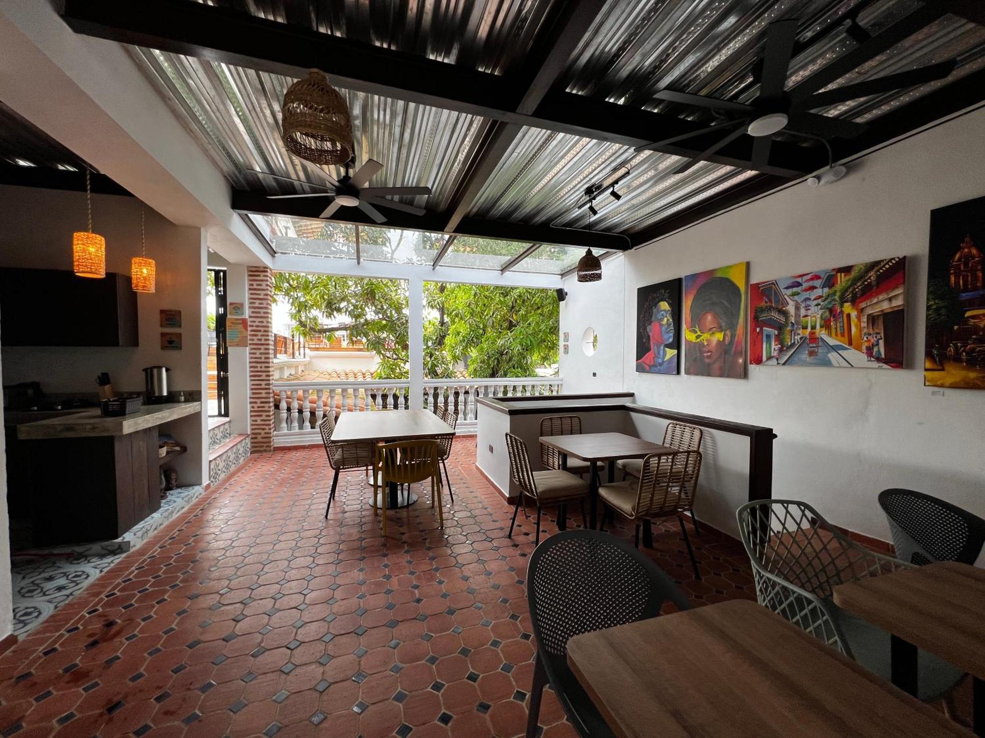 Los Patios Hostel Cartagena Eksteriør billede
