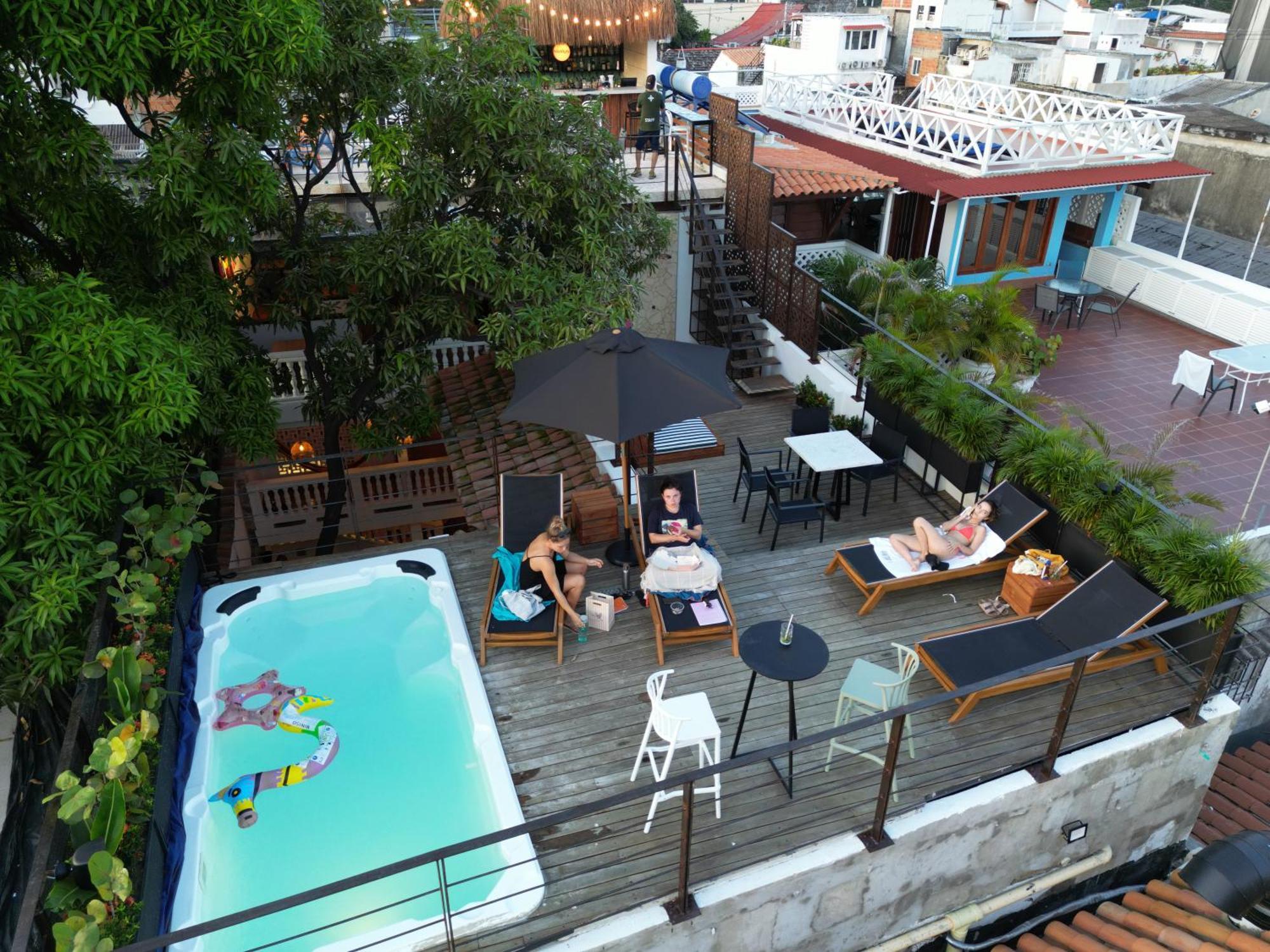 Los Patios Hostel Cartagena Eksteriør billede