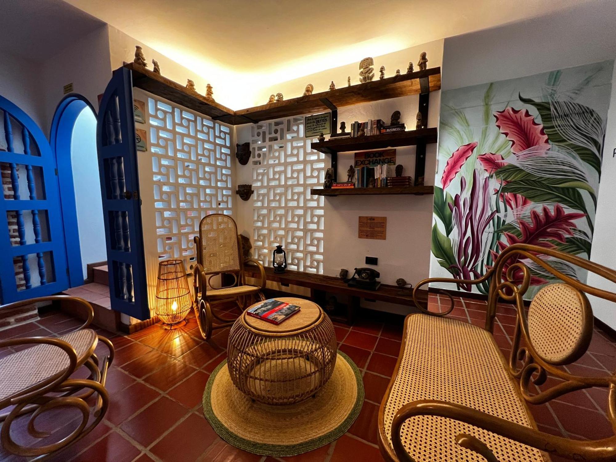 Los Patios Hostel Cartagena Eksteriør billede