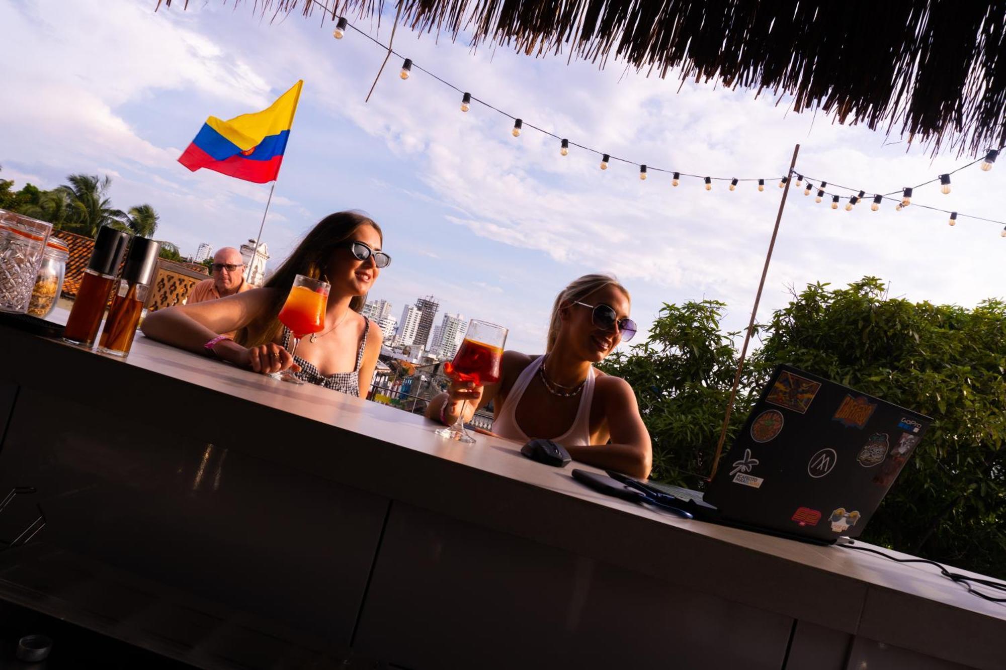 Los Patios Hostel Cartagena Eksteriør billede