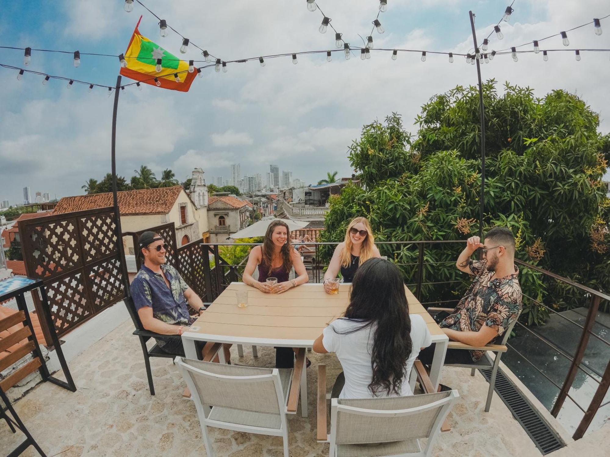 Los Patios Hostel Cartagena Eksteriør billede
